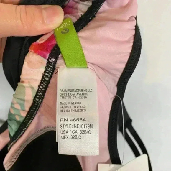 next Women’s Double Up Swimsuit Tankini Top 32 B/C - Picture 4 of 6